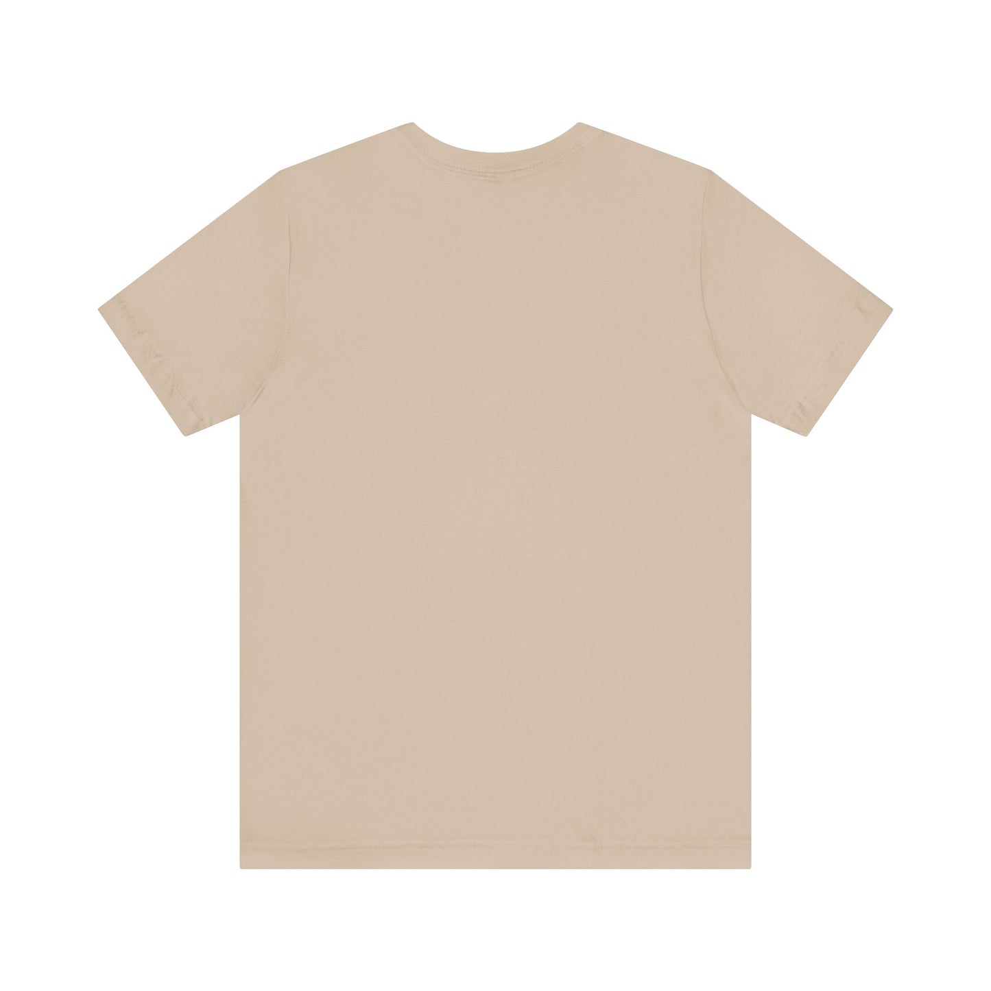 Minimalist Jersey Tee - Casual Everyday Tee - Tan
