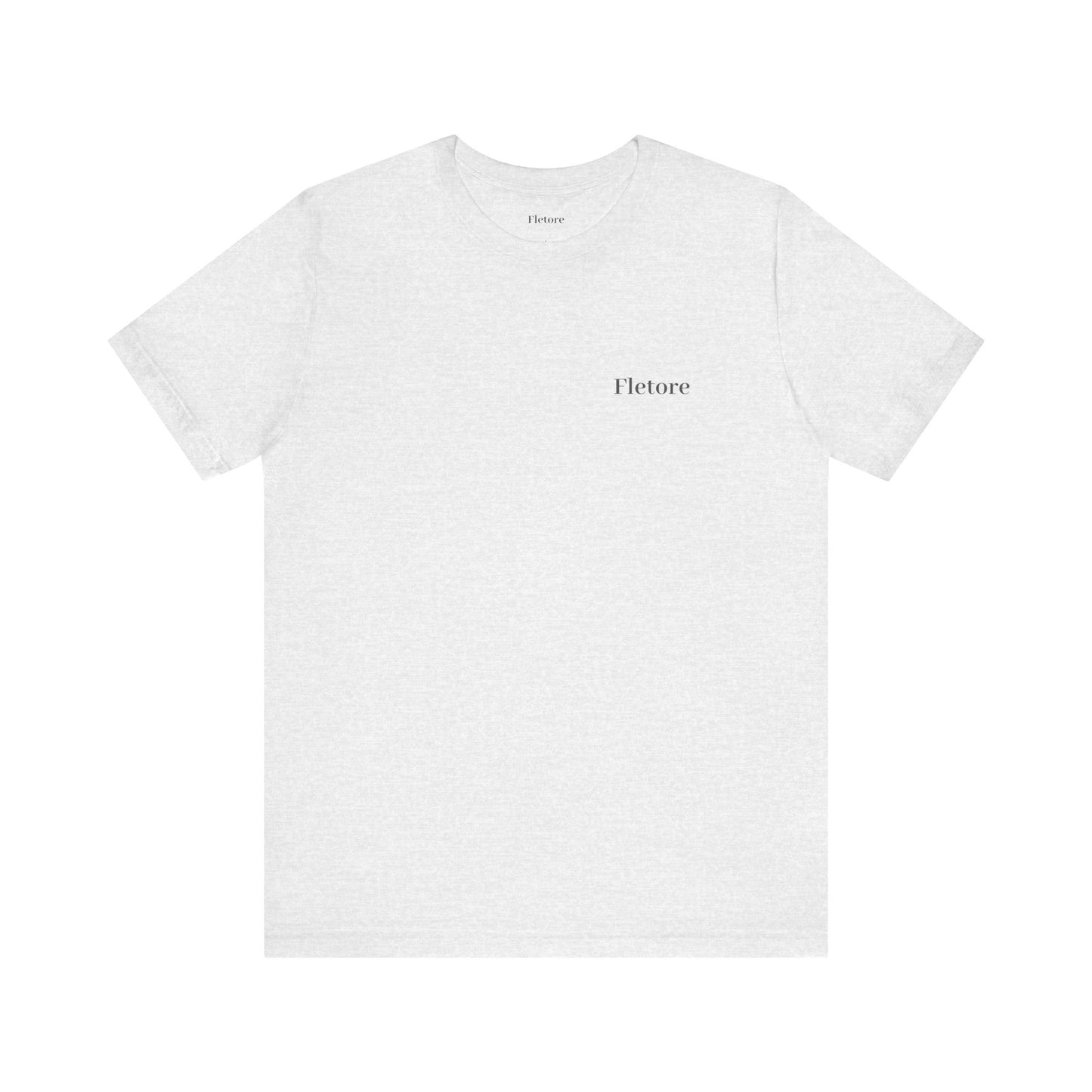 Minimalist Jersey Tee - Casual Everyday Tee - Ash