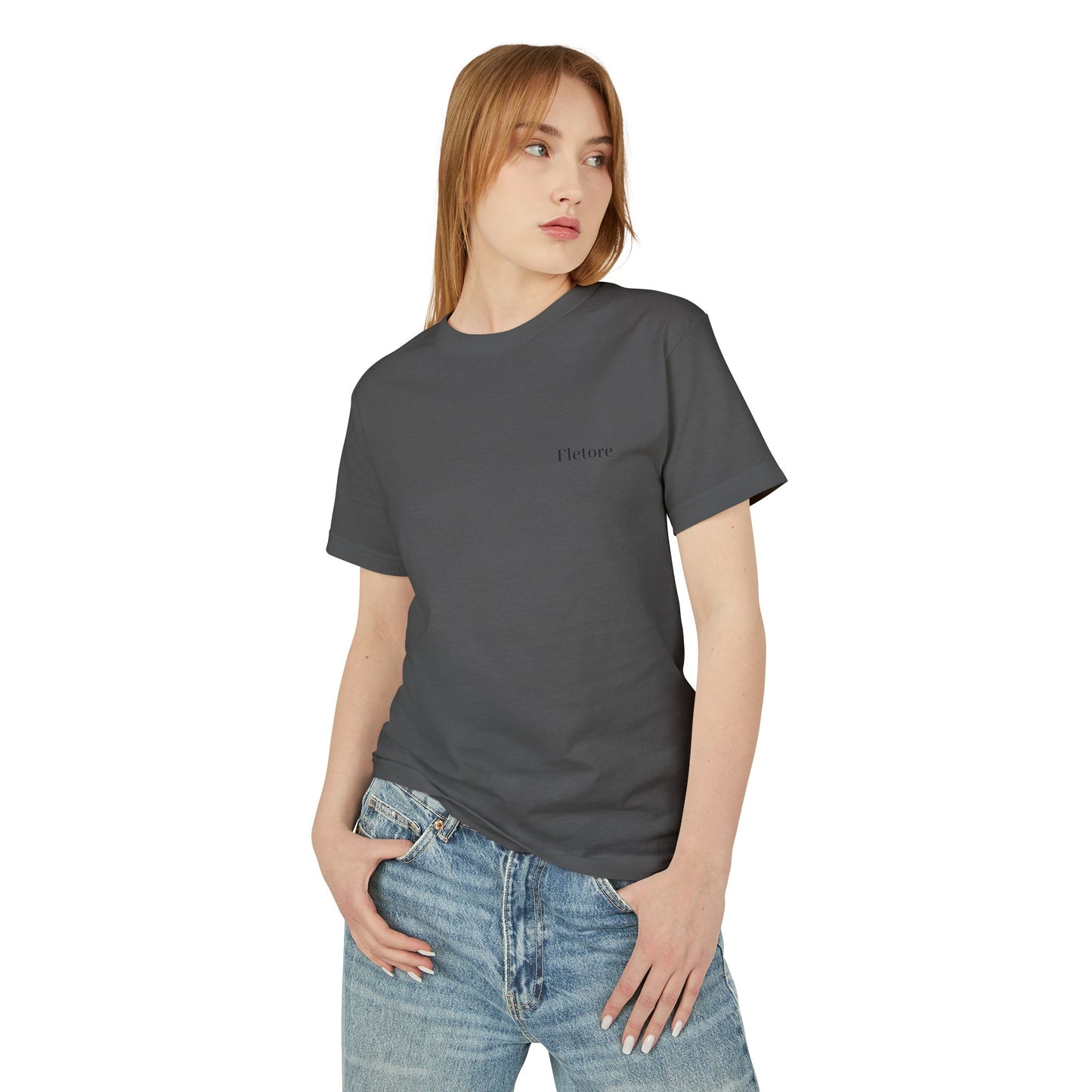 Black Heavyweight Cotton Tee - Everyday Casual Wear