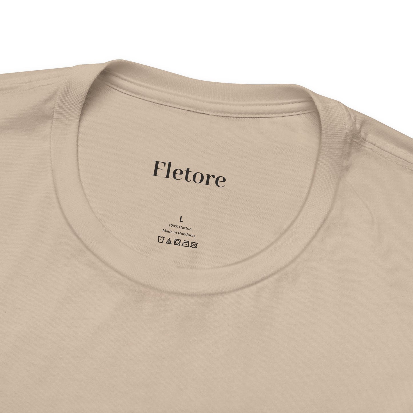Minimalist Jersey Tee - Casual Everyday Tee - Tan