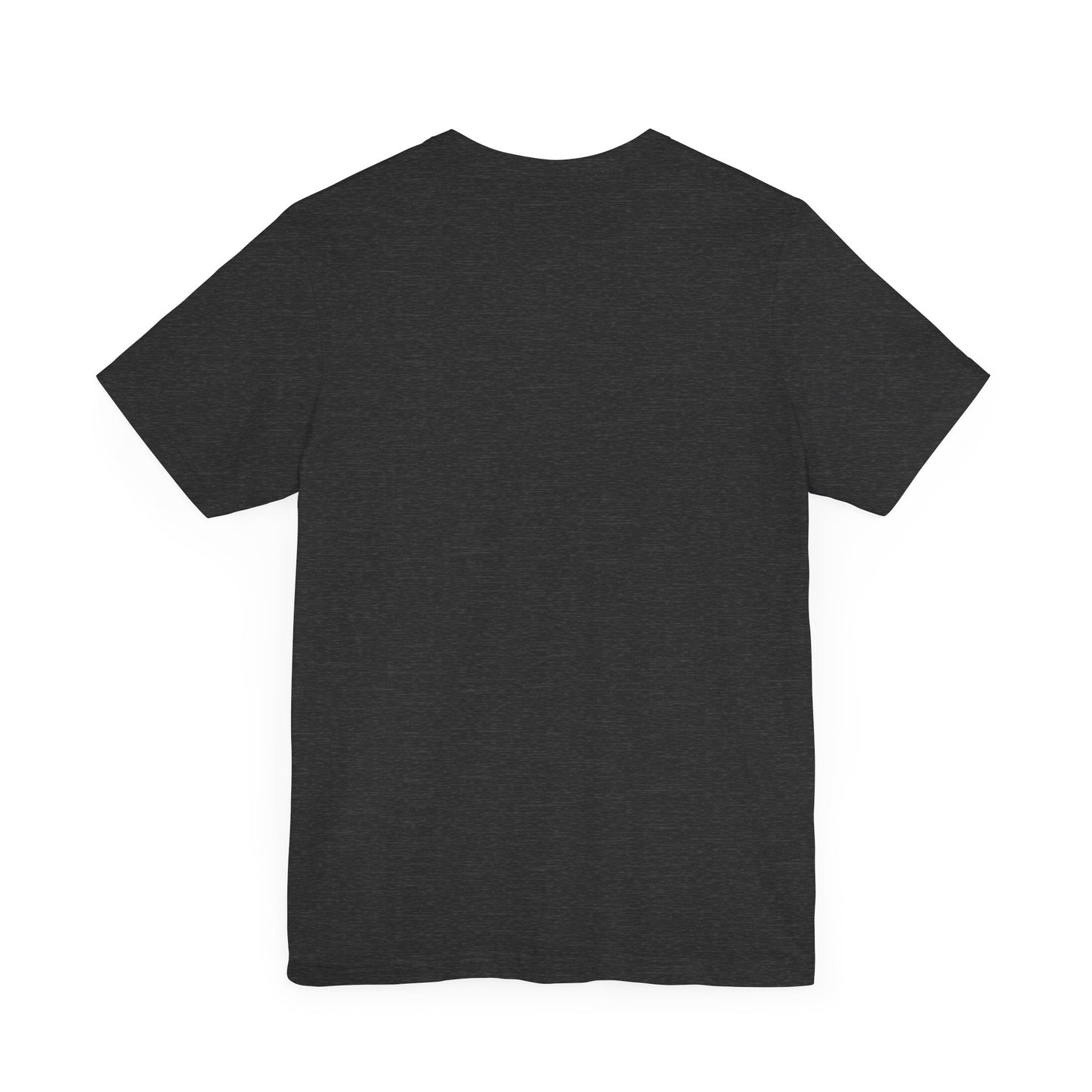Minimalist Jersey Tee - Casual Everyday Tee - Dark Grey Heather