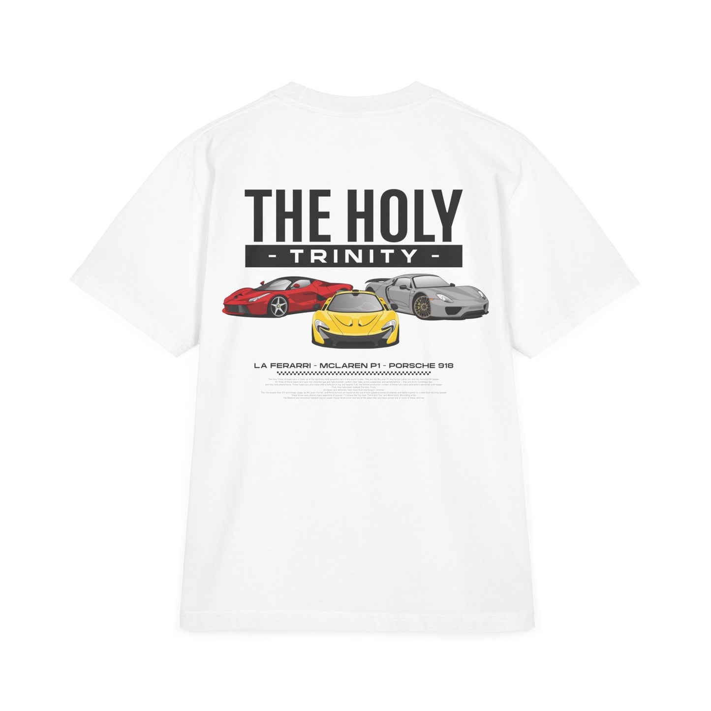 The Holy Trinity - Graphic Tee - White
