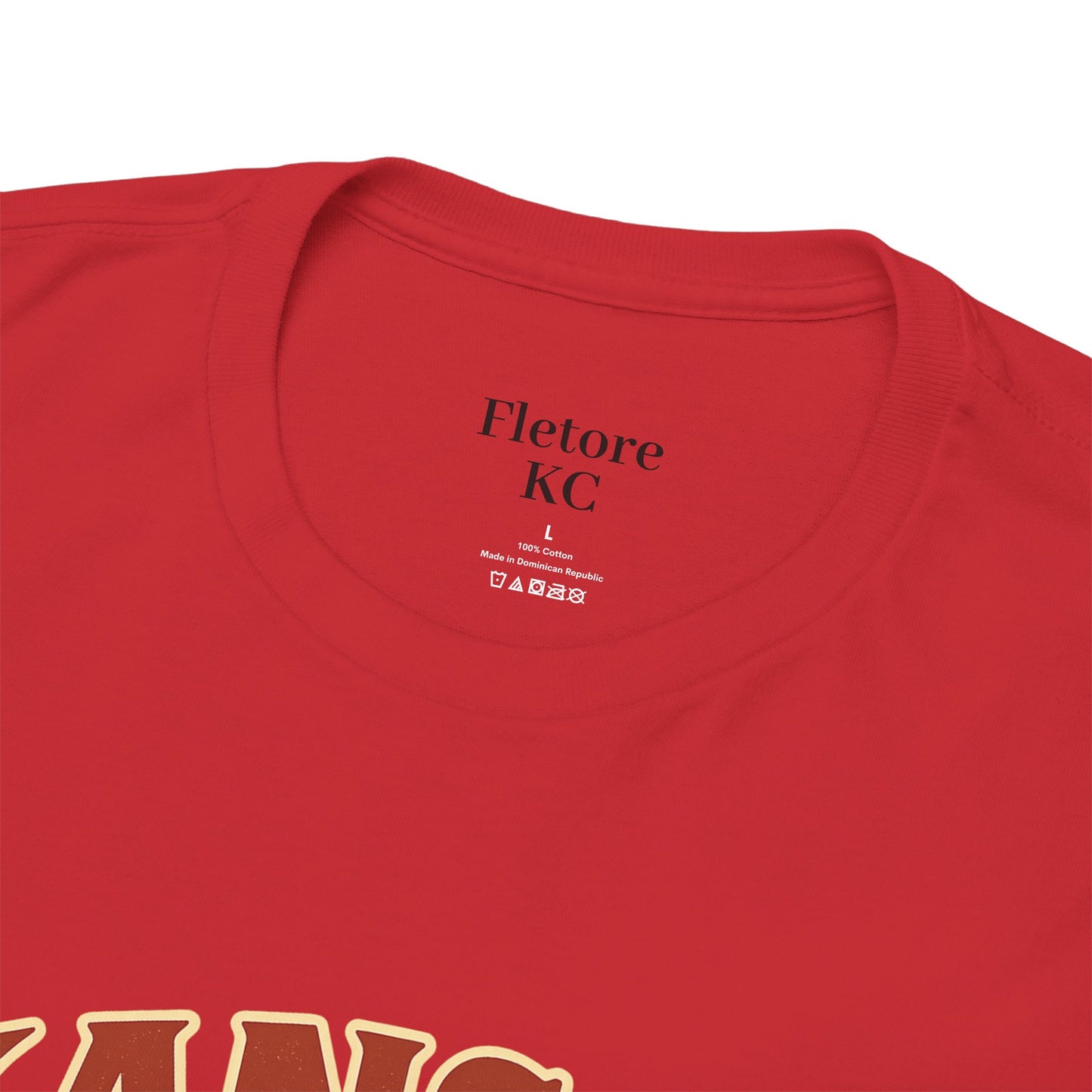 Kansas City Football Tee - Red