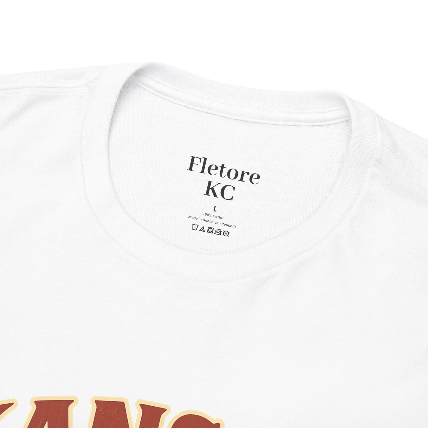 Kansas City Football Tee - White