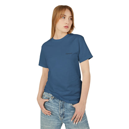 Navy Heavyweight Cotton Tee - Everyday Casual Wear