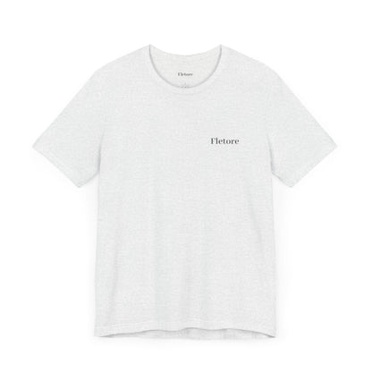 Minimalist Jersey Tee - Casual Everyday Tee - Ash